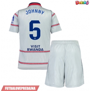 Lacne Dětský Futbalové dres Atletico Madrid Johnny Cardoso #5 2026-27 Krátky Rukáv - Tretina (+ trenírky)